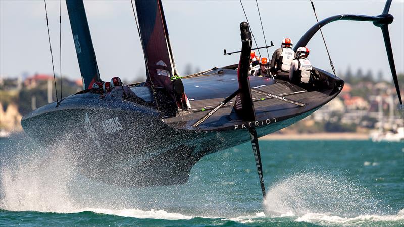 PRADA Cup Day 1: Round Robin 1 - New York Yacht Club American Magic photo copyright Sailing Energy / American Magic taken at  and featuring the AC75 class