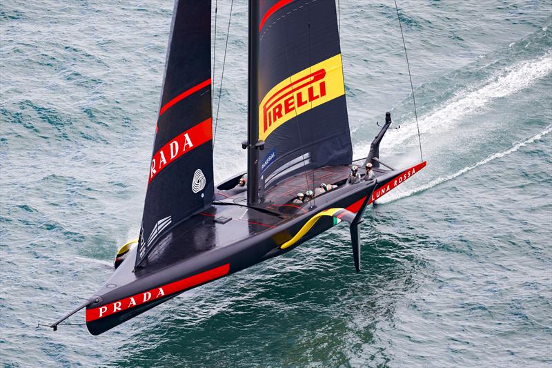 PRADA Cup Day 2: Round Robin 1 - Luna Rossa Prada Pirelli Team - photo © COR36 / Studio Borlenghi