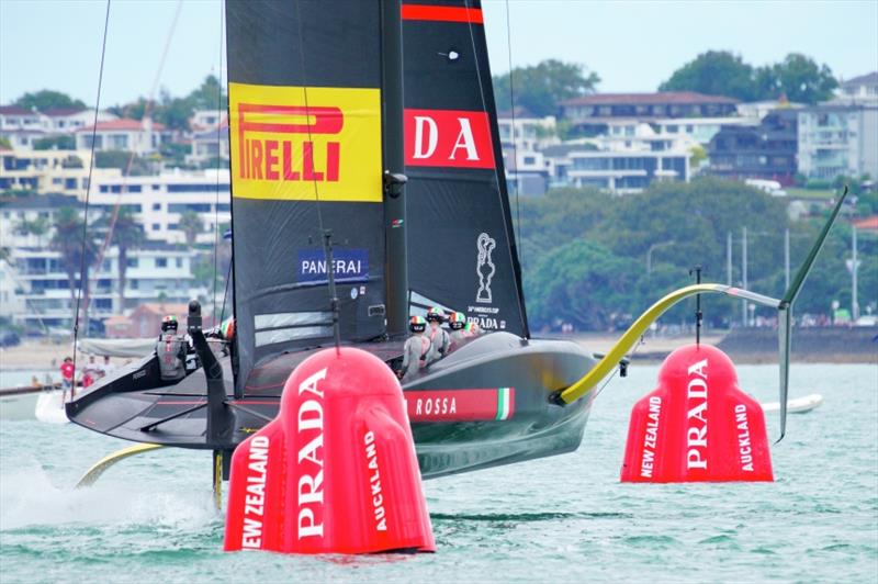 PRADA Cup Day 2: Round Robin 1 - Luna Rossa Prada Pirelli Team photo copyright Luca Butto' taken at  and featuring the AC75 class