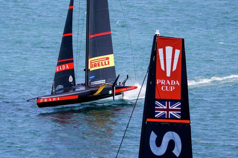 PRADA Cup Round Robin 3 - INEOS TEAM UK vs Luna Rossa Prada Pirelli - photo © COR36 / Studio Borlenghi