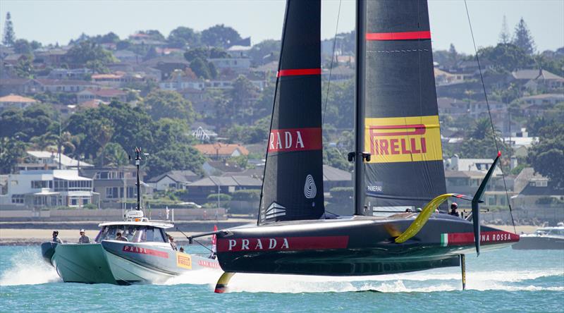 PRADA Cup Final day 1 - Luna Rossa Prada Pirelli photo copyright COR36 / Studio Borlenghi taken at  and featuring the AC75 class