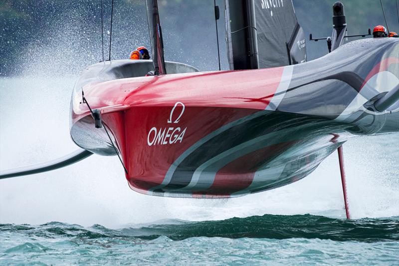 America's Cup match day 1 - Emirates Team New Zealand - photo © COR36 / Studio Borlenghi