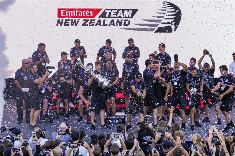 Emirates Team New Zealand win the 36th America's Cup - photo © ACE / Studio Borlenghi