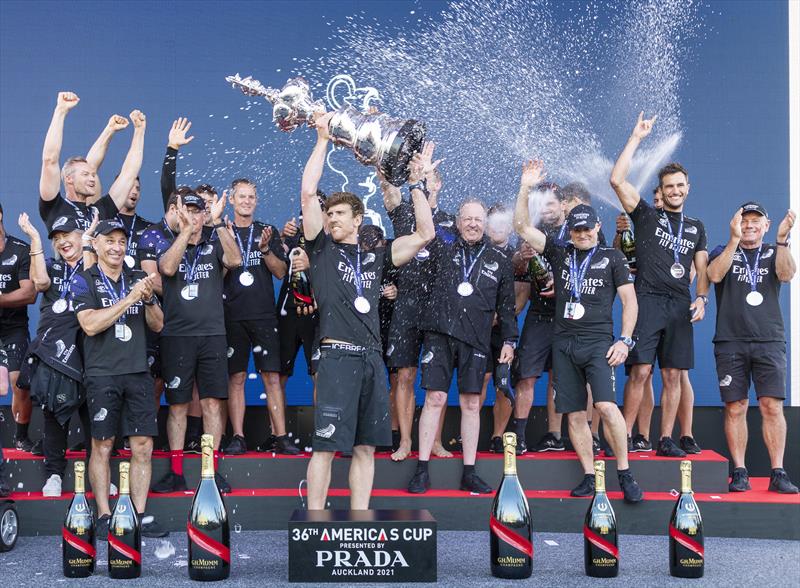 Emirates Team New Zealand win the 36th America's Cup - photo © ACE / Studio Borlenghi
