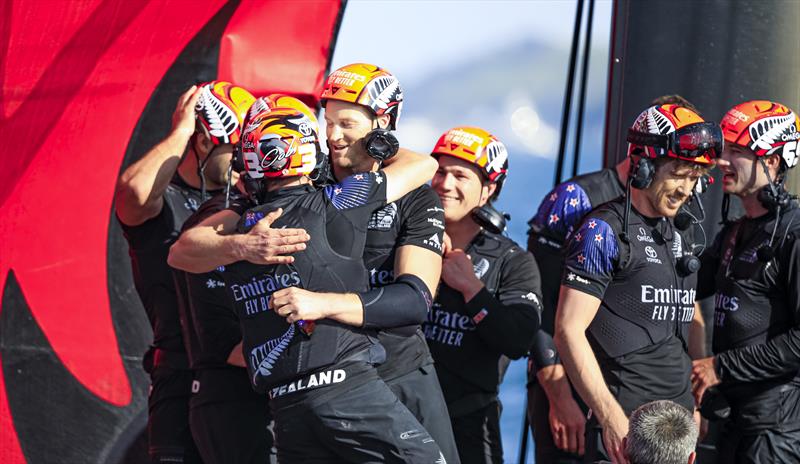 Emirates Team New Zealand win the 36th America's Cup photo copyright ACE / Studio Borlenghi taken at Royal New Zealand Yacht Squadron and featuring the AC75 class