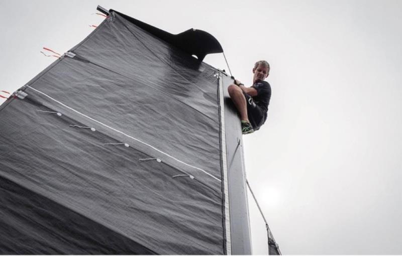 AC75 Double Luff Mainsail - photo © ETNZ Hamish Hooper