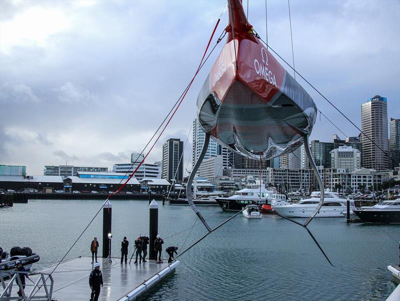 Emirates Team New Zealand launch the world's first AC75, Auckland, September 6, - photo © Richard Gladwell