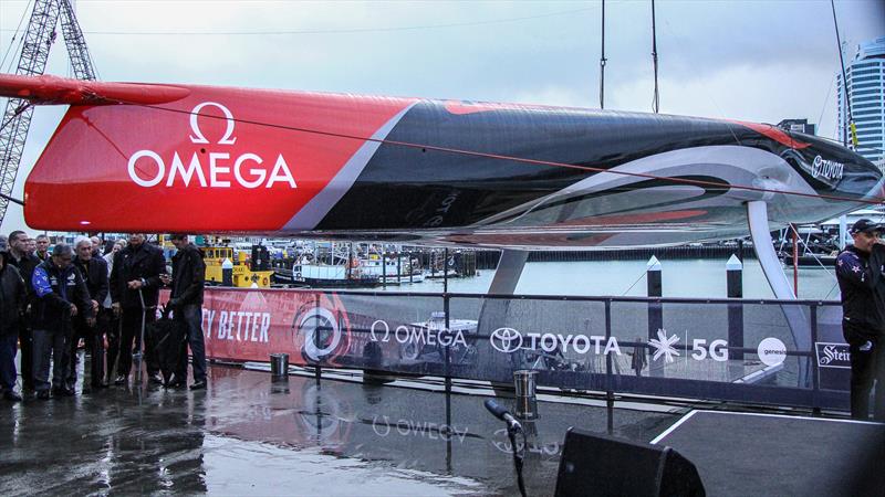 Emirates Team New Zealand - AC75 launch Auckland, September 6 , 2019 - photo © Richard Gladwell