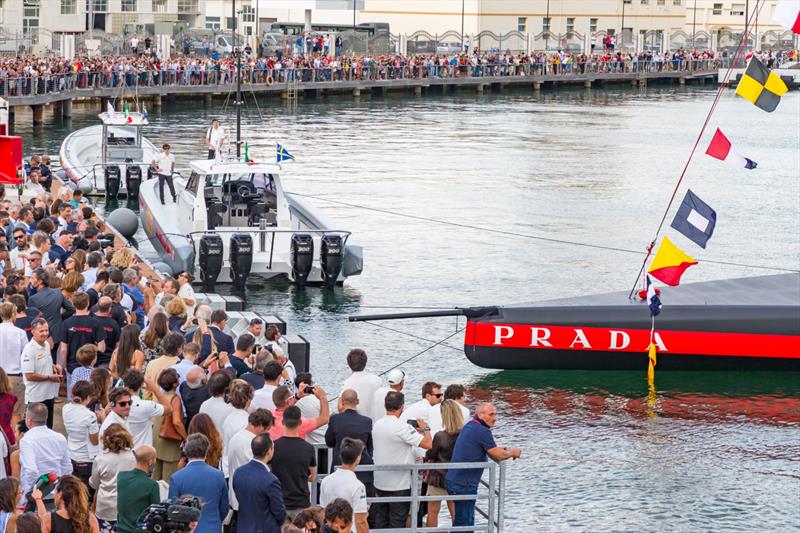 Luna Rossa Prada Pirelli - launching AC75 - Cagliari, Sardinia - October 2, 2019 - photo © Stefano Gattini