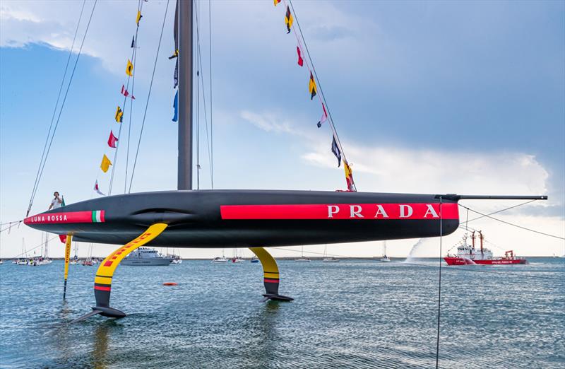 Luna Rossa Prada Pirelli - launching AC75 - Cagliari, Sardinia - October 2, 2019 - photo © Carlo Borlenghi