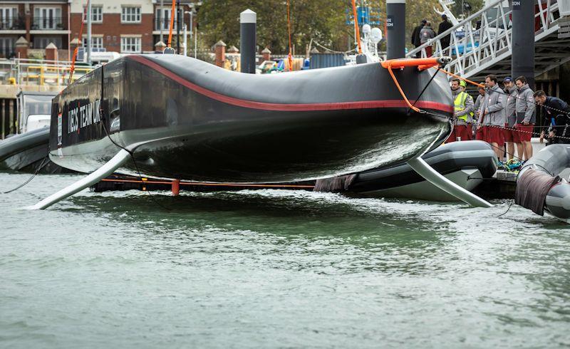 INEOS TEAM UK officially christened their first America's Cup race boat, Britannia - photo © Chris Ison