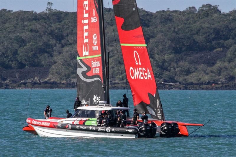 Emirates Team New Zealand - Waitemata Harbour - October 12, 2019 - photo © Richard Gladwell