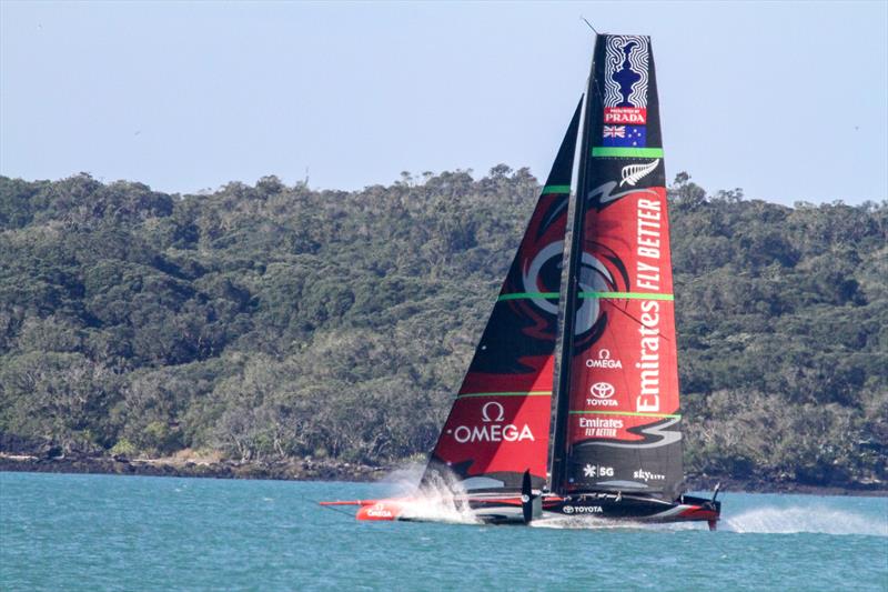 Emirates Team New Zealand - Waitemata Harbour - October 12, 2019 - photo © Richard Gladwell