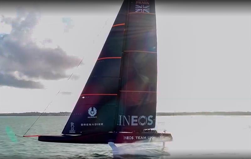 INEOS Team UK  photo copyright INEOS Team UK taken at  and featuring the AC75 class