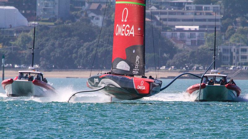 Emirates Team New Zealand's Te Aihe, Wiatemata Harbour, November 4, 2019 - photo © Richard Gladwell, Sail-World.com / nz