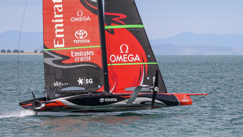 Emirates Team New Zealand - AC75 - Te Aihe - December 11, 2019, Waitemata Harbour photo copyright Richard Gladwell / Sail-World.com taken at Royal New Zealand Yacht Squadron and featuring the AC75 class