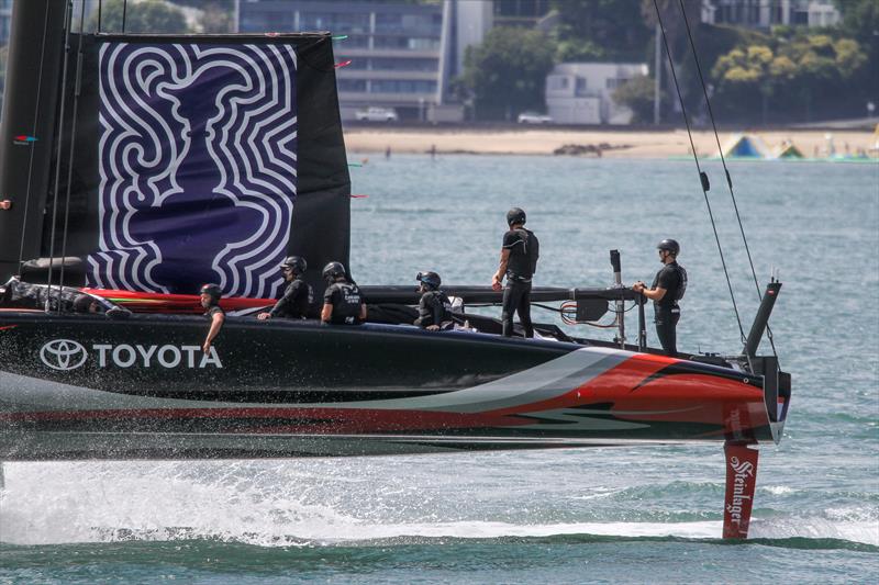 Emirates Team New Zealand - January 8, 2020 photo copyright Richard Gladwell / Sail-World.com taken at Royal New Zealand Yacht Squadron and featuring the AC75 class