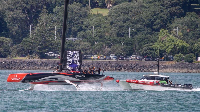 Emirates Team New Zealand heading for The Paddock - January 8, 2020 - photo © Richard Gladwell / Sail-World.com