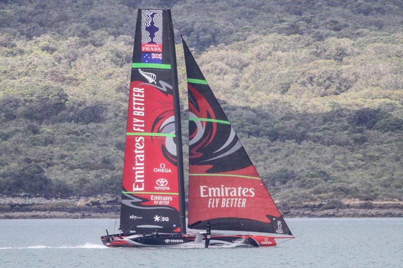 Emirates Team New Zealand - Waitemata Harbour - January 13, 2020 - photo © Richard Gladwell / Sail-World.com