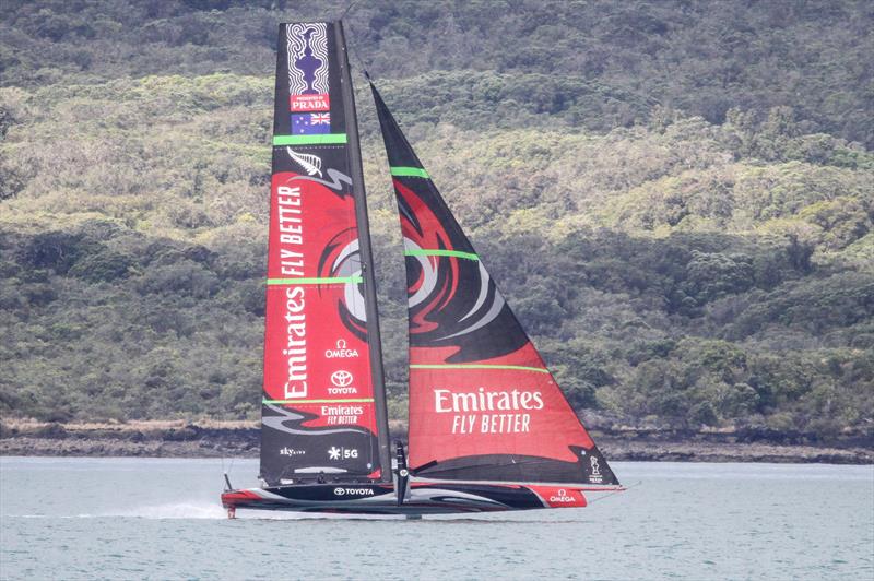 Emirates Team New Zealand - Waitemata Harbour - January 13, 2020 - photo © Richard Gladwell / Sail-World.com