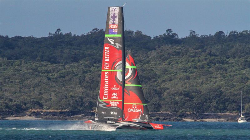 AC75 - Emirates Team New Zealand - Waitemata Harbour, January 15, 2020 - photo © Richard Gladwell / Sail-World.com