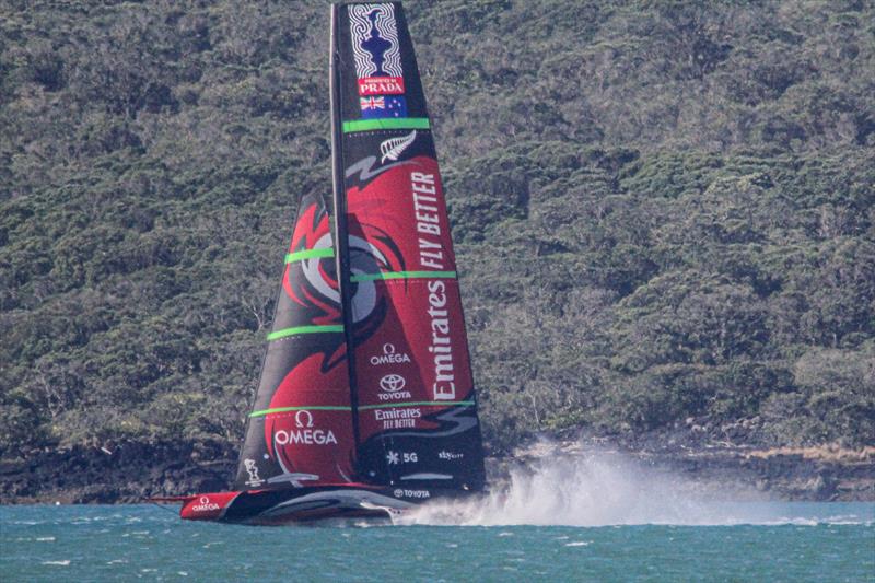 Emirates Team New Zealand - Waitemata harbour - January 15, 2020 - photo © Richard Gladwell / Sail-World.com