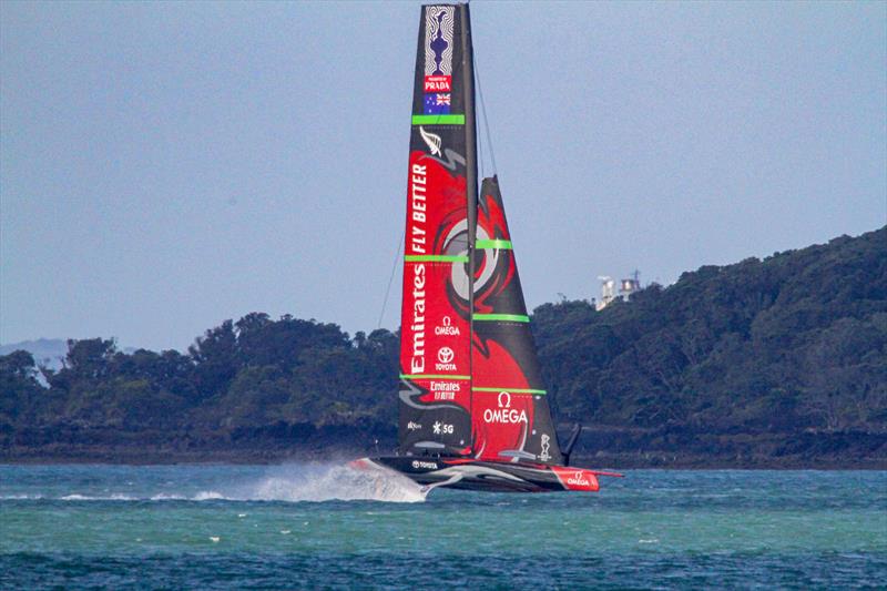 Emirates Team New Zealand - Waitemata harbour - January 15, 2020 - photo © Richard Gladwell / Sail-World.com