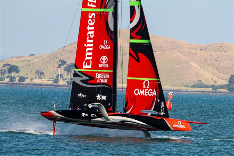 Emirates Team New Zealand - Waitemata harbour - January 15, 2020 - photo © Richard Gladwell / Sail-World.com