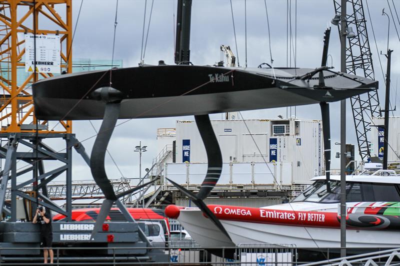 - Emirates Team New Zealand - Test boat launch - January 22, 2020 photo copyright Richard Gladwell / Sail-World.com taken at Royal New Zealand Yacht Squadron and featuring the AC75 class