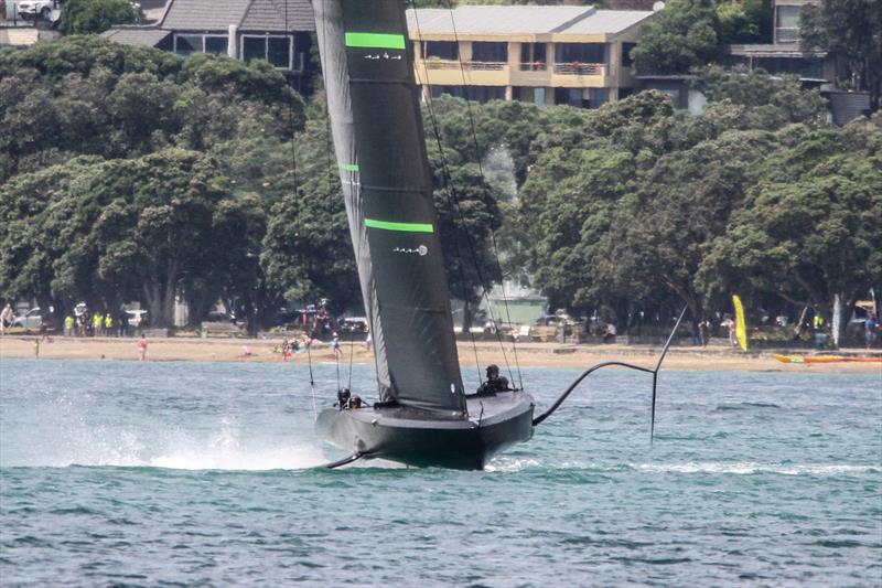 Te Kahu - Emirates Team New Zealand test AC75 - Waitemata Harbour - January 29, 2020 - photo © Richard Gladwell / Sail-World.com