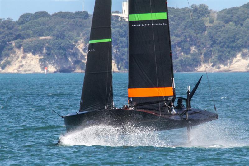 - Te Kahu - Emirates Team New Zealand - Waitemata Harbour - February 20, 2020 photo copyright Richard Gladwell / Sail-World.com taken at Royal New Zealand Yacht Squadron and featuring the AC75 class