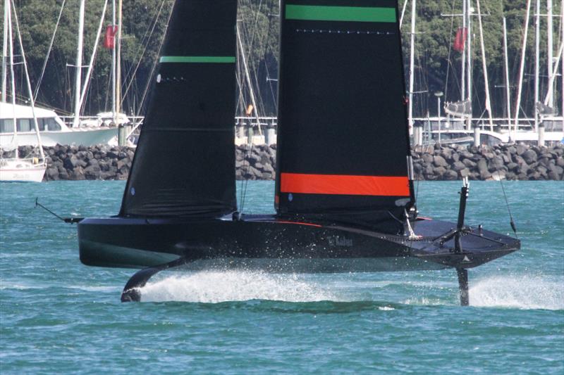 - Te Kahu - Emirates Team New Zealand - Waitemata Harbour - February 20, 2020 photo copyright Richard Gladwell / Sail-World.com taken at Royal New Zealand Yacht Squadron and featuring the AC75 class