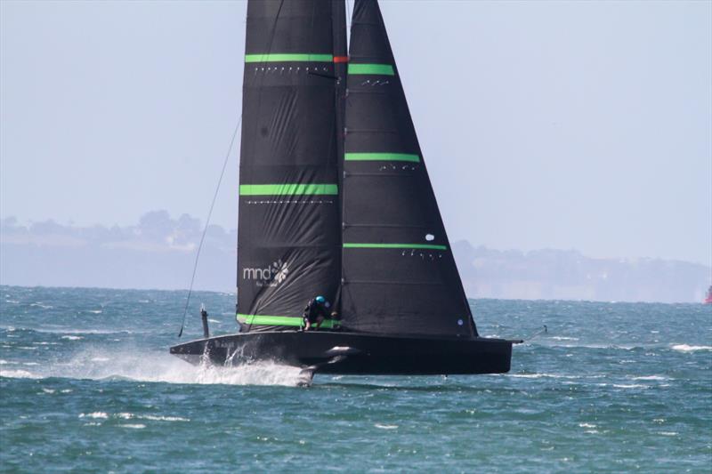- Te Kahu - Emirates Team New Zealand - Waitemata Harbour - February 19, 2020 photo copyright Richard Gladwell / Sail-World.com taken at Royal New Zealand Yacht Squadron and featuring the AC75 class