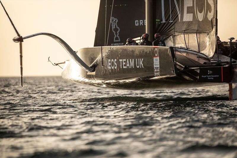 INEOS Team UK training off Cagliari, Sardinia - photo © Lloyd Images / Mark Lloyd