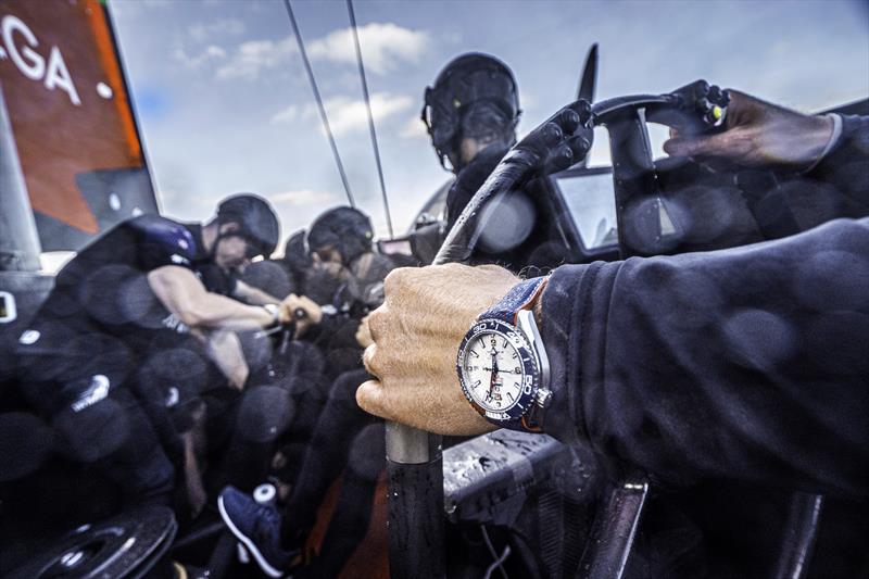 Omega celebrates its return to the America's Cup with a new timepiece photo copyright Omega taken at  and featuring the AC75 class