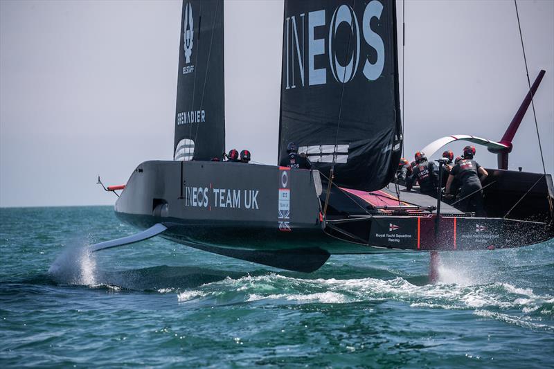 INEOS Team UK - AC75 - Britannia - Portsmouth, UK - July 16, 2020 - photo © Cameron Gregory