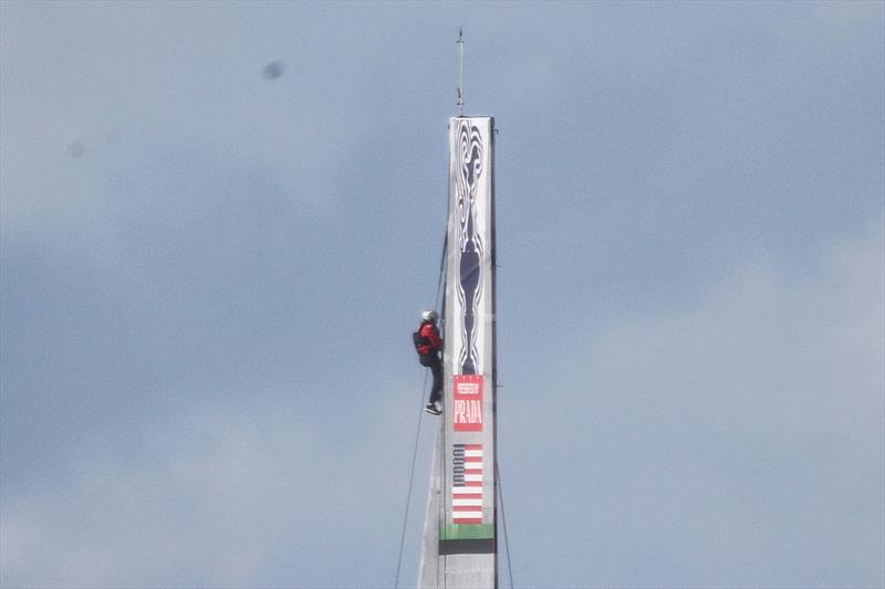 American Magic - Waitemata Harbour - Auckland - America's Cup 36 - July 27, 2020 photo copyright Richard Gladwell / Sail-World.com taken at New York Yacht Club and featuring the AC75 class