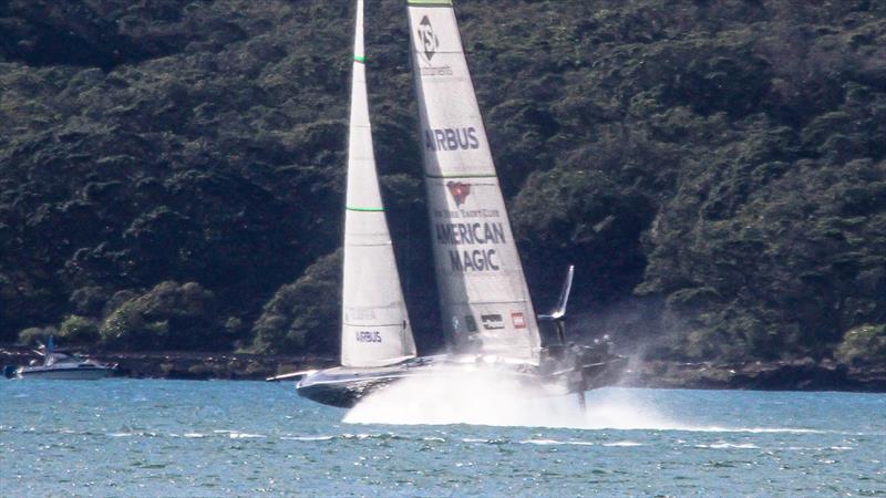 American Magic - Waitemata Harbour - Auckland - America's Cup 36 - July 27, 2020 - photo © Richard Gladwell / Sail-World.com