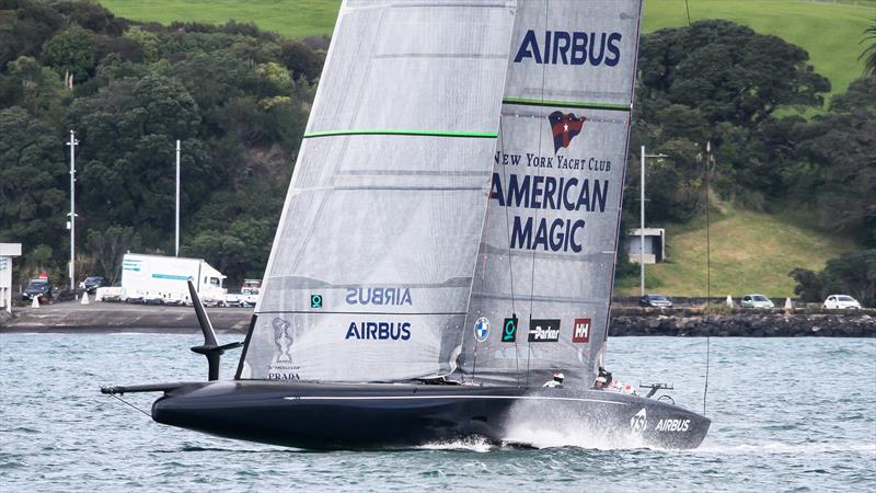 American Magic - Waitemata Harbour - Auckland - America's Cup 36 - July 27, 2020 - photo © Richard Gladwell / Sail-World.com