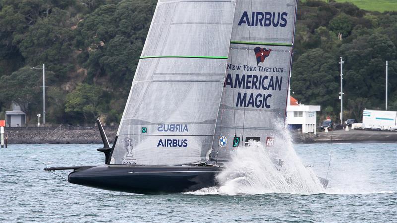 American Magic - Waitemata Harbour - Auckland - America's Cup 36 - July 27, 2020 - photo © Richard Gladwell / Sail-World.com