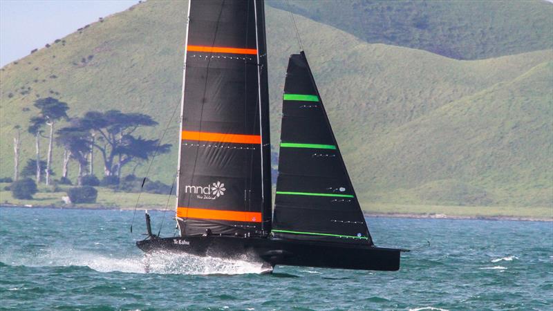 American Magic - Waitemata Habour - Auckland - America's Cup 36 - July 28, 2020 - photo © Richard Gladwell