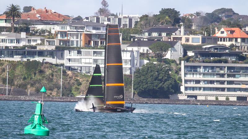 American Magic - Waitemata Habour - Auckland - America's Cup 36 - July 28, 2020 - photo © Richard Gladwell