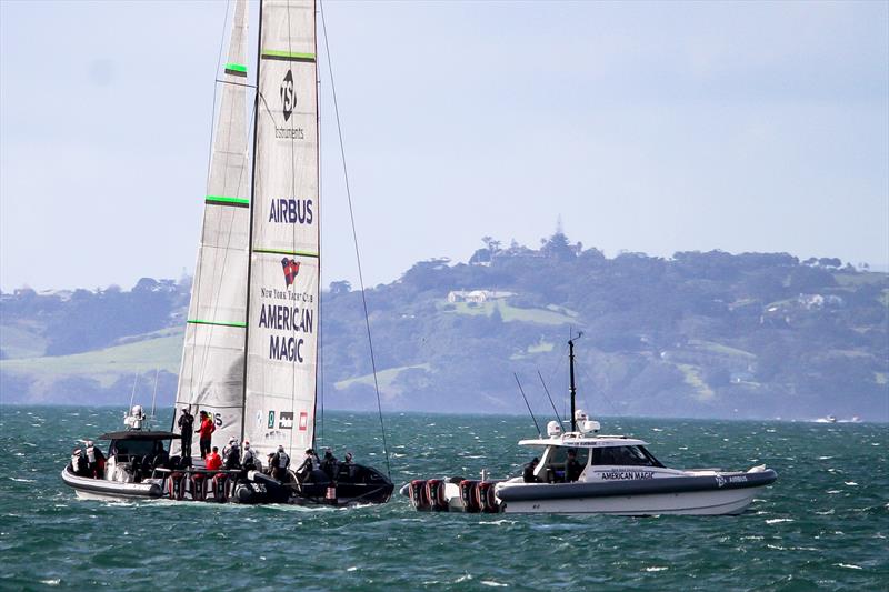 American Magic - Waitemata Habour - Auckland - America's Cup 36 - July 28, 2020 - photo © Richard Gladwell / Sail-World.com