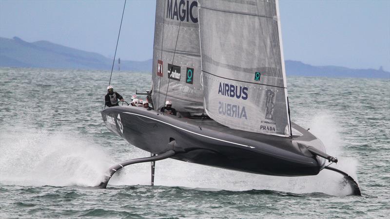 American Magic - Waitemata Harbour - Auckland - America's Cup 36 - July 30, 2020 - photo © Richard Gladwell / Sail-World.com