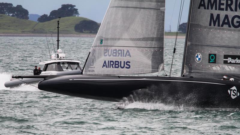 American Magic - Waitemata Harbour - Auckland - America's Cup 36 - July 30, 2020 - photo © Richard Gladwell / Sail-World.com