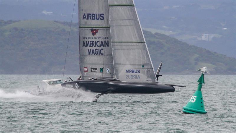 American Magic - Waitemata Harbour - Auckland - America's Cup 36 - July 30, 2020 - photo © Richard Gladwell / Sail-World.com