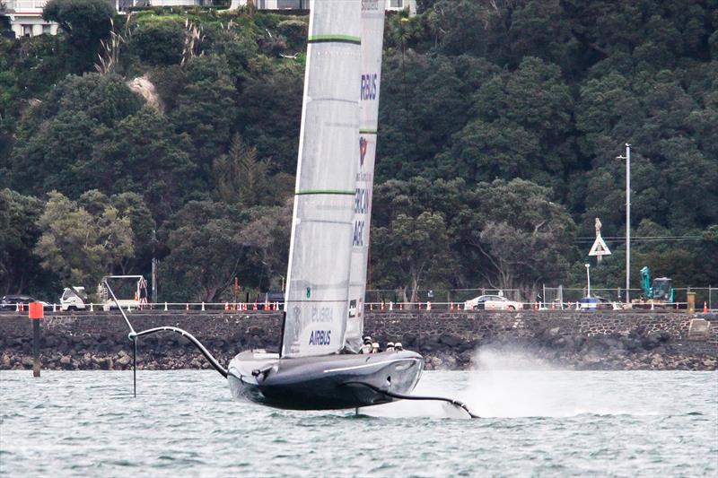 American Magic - Waitemata Harbour - Auckland - America's Cup 36 - July 30, 2020 photo copyright Richard Gladwell / Sail-World.com taken at Royal New Zealand Yacht Squadron and featuring the AC75 class