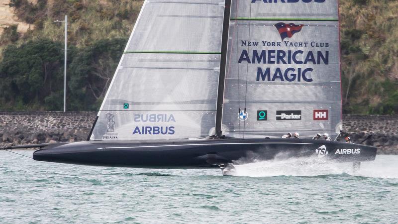 American Magic - Waitemata 
Harbour - Auckland - America's Cup 36 - July 28, 2020 - photo © Richard Gladwell / Sail-World.com