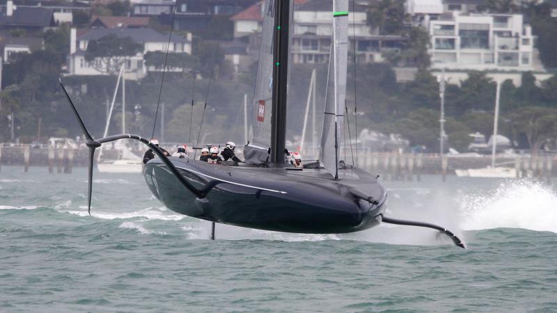 American Magic - Waitemata Harbour - Auckland - August 3, 2020 - America's Cup 36 - photo © Richard Gladwell / Sail-World.com