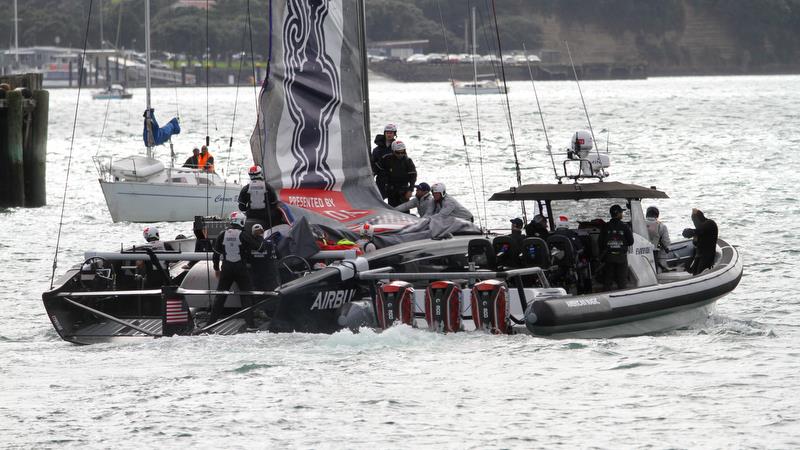 American Magic - Waitemata Harbour - Auckland - August 3, 2020 - America's Cup 36 - photo © Richard Gladwell / Sail-World.com